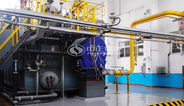 江西铜业40吨SZS冷凝式燃气锅炉项目